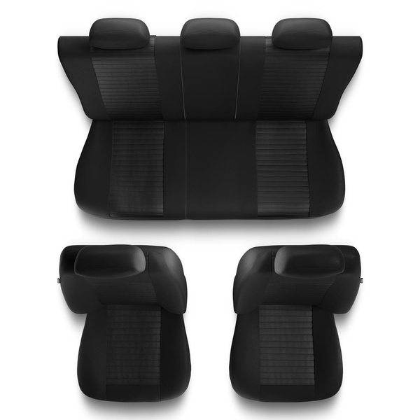 Een set universele autohoezen voor Volkswagen Passat B4, B5, B6, B7, B8, B9 (1993-....) - MD-1