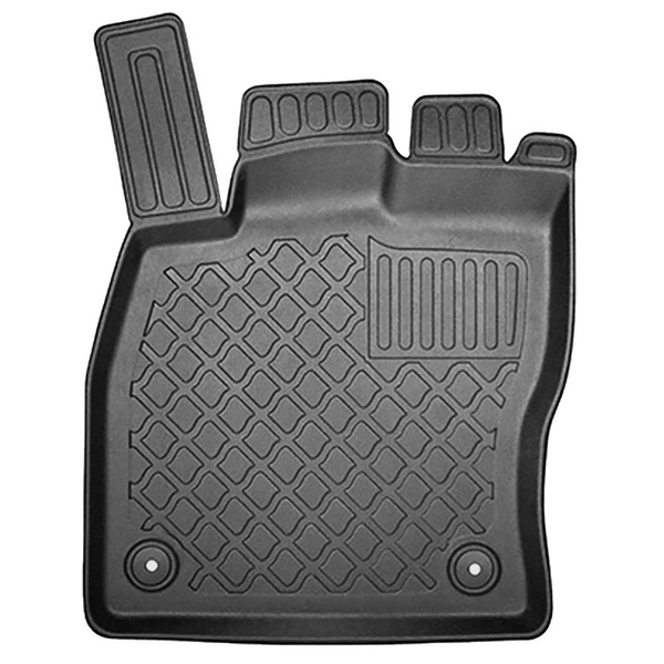 Set kofferbakmat en automatten TPE op maat gemaakt voor: Skoda Octavia III 5E Crossover (05.2013-05.2020) - bovenste bagageruimte; multifunctionele vloer in de hoogste stand