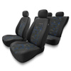 Een set universele autohoezen voor Suzuki Ignis I, II, III (2000-....) - UNE-BL