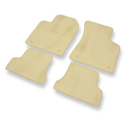 Velours automatten voor Audi TT I 8N Coupé, Roadster (1998-2006) - beige