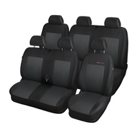 Op maat gemaakte hoezen voor Peugeot Boxer II Bestelwagen (2006-2014) 7 zitplaatsen - pasvorm autostoelhoezen - autostoelbeschermer set - E3