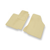 Velours automatten voor Seat Ibiza II Hatchback (1993-2002) - beige