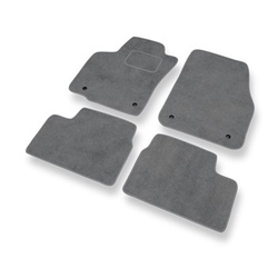 Velours automatten voor Opel Astra H Caravan, Hatchback, Cabriolet, Sedan (2004-2012) - grijs