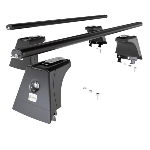 Basisrek voor het autodak voor Chevrolet Orlando MPV (2011-2018) - zwart Imperiaal - bevestigingspunten - Aluminium