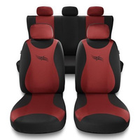 Een set universele autohoezen voor Ford Fiesta MK5, MK6, MK7, MK8 (1999-2019) - TR-RD