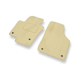 Velours automatten voor Volkswagen Tiguan SUV (2007-2016) - beige