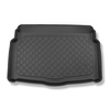 Kofferbakmat op maat voor: Volkswagen Golf VIII Hatchback (12.2019-....) - onderste bagageruimte; schuifvloer in de laagste stand; met tijdelijk reservewiel of reparatieset