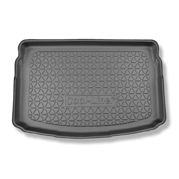 Kofferbakmat op maat voor: Kia Rio IV YB Hatchback (02.2017-....) - onderste bagageruimte; niet voor Mild Hybrid