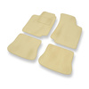 Velours automatten voor Volkswagen Golf III Hatchback, Cabriolet, Variant (1991-1999) - beige