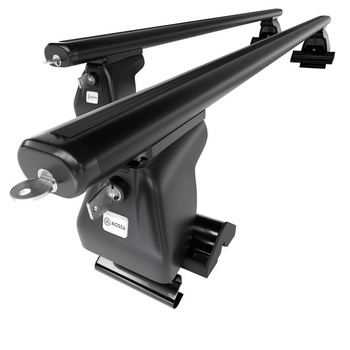 Basisrek voor het autodak voor Kia Sportage mk II SUV (2004-2009) - zwart Imperi