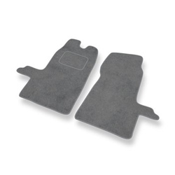 Velours automatten voor Ford Transit VI Bestelwagen (2000-2006) - grijs