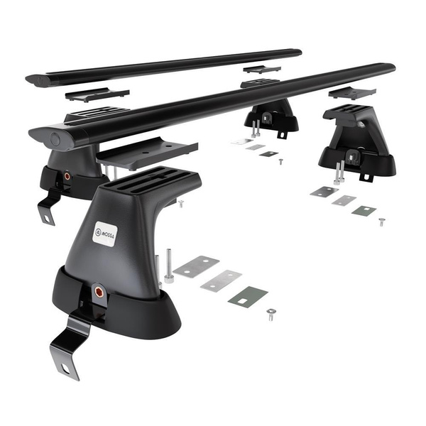 Basisrek voor het autodak voor Skoda Superb III Liftback (2015-2024) - zwart Imperiaal - zonder bevestigingsmateriaal - Aluminium