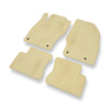 Velours automatten voor Opel Corsa D Hatchback (2006-2014) - beige
