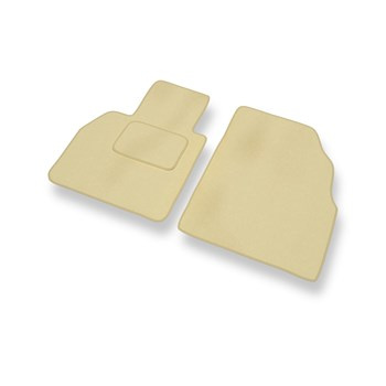 Velours automatten voor Renault Scenic II MPV (2003-2009) - beige