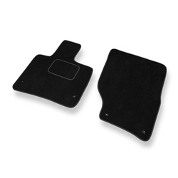 Velours automatten voor Audi Q7 I SUV (2005-2015) - zwart