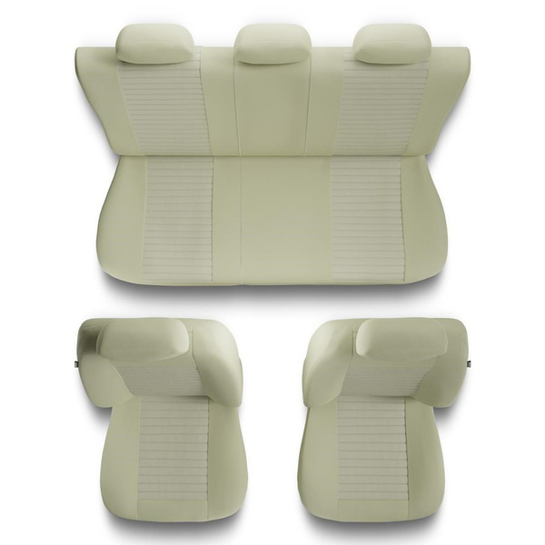 Een set universele autohoezen voor Dacia Logan I, II, III (2004-....) - MD-7