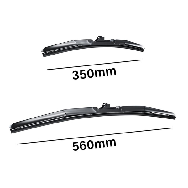 Auto ruitenwissers op de voorruit voor Chevrolet Matiz M200 Hatchback (02.2005-12.2010) - hybride bladen