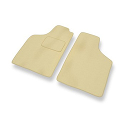 Velours automatten voor Fiat Uno II Hatchback (1989-2002) - beige