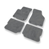 Velours automatten voor Seat Leon I Hatchback (1998-2006) - grijs