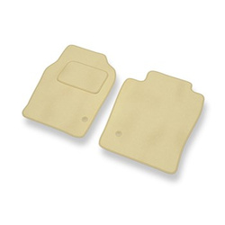 Velours automatten voor Toyota Previa II MPV (2000-2006) - beige