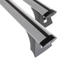Basisrek voor het autodak voor Chevrolet Orlando MPV (2011-2018) - zilver Imperiaal - bevestigingspunten - Aluminium