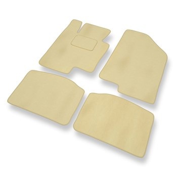 Velours automatten voor Kia Optima III Stationwagen, Sedan (2011-2014) - beige