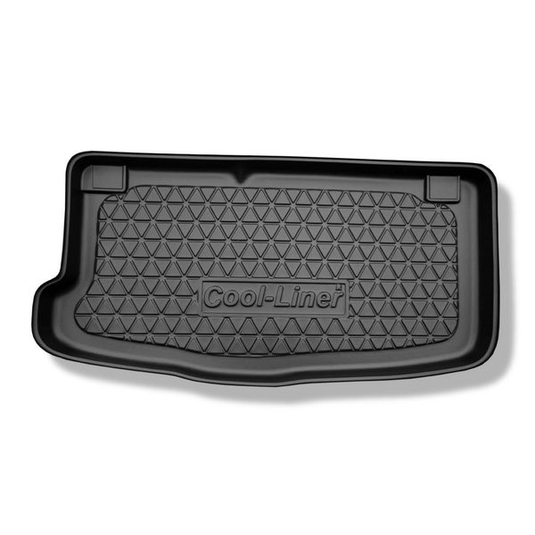 Kofferbakmat op maat voor: Hyundai i10 I PA Hatchback (2008-2013) - onderste bagageruimte; met tijdelijk reservewiel of reparatieset