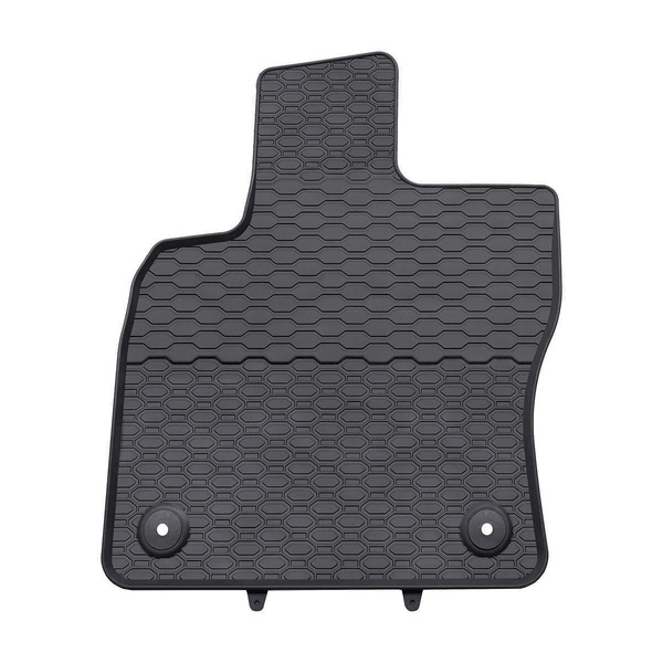 Rubberen matten voor de Seat Ateca SUV (2016-....) - zwart - 4 stuks