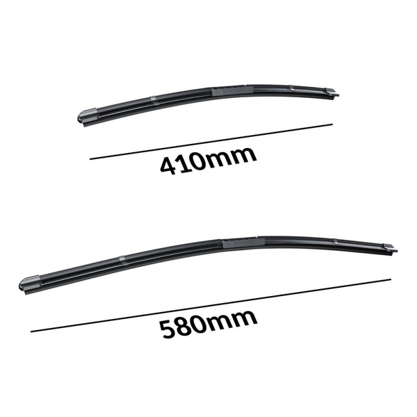 Auto ruitenwissers op de voorruit voor Alfa Romeo Spider Cabriolet (03.2006-2010) - vlak bladen