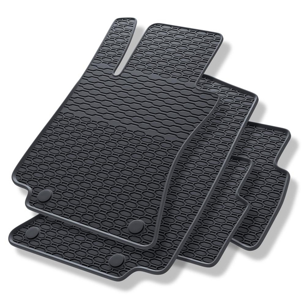 Rubberen matten voor de Mercedes-Benz E Klas W214 (2023-....) - zwart