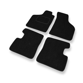 Vilten automatten voor Renault Twingo I Hatchback (1992-2007) - zwart