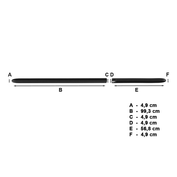Zwarte zijlijsten voor Citroen C1 Hatchback (5 deuren) - (2005-2011)