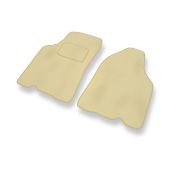 Velours automatten voor Kia Shuma II Hatchback, Sedan (2001-2005) - beige
