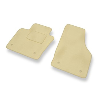 Velours automatten voor Audi Q3 I 8U SUV (2011-2018) - beige