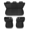 Een set universele autohoezen voor Fiat Doblo I, II, III, IV (2000-2019) - UNE-3