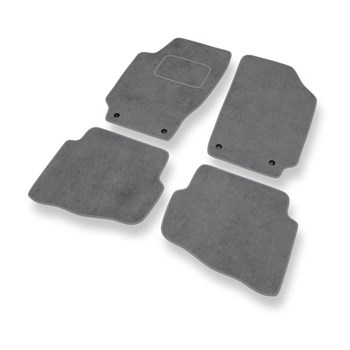 Velours automatten voor Volkswagen Fox I Hatchback (2003-2011) - grijs