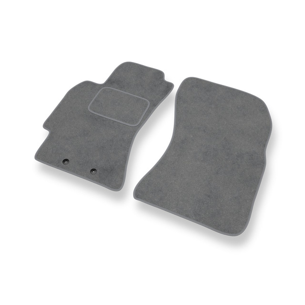 Velours automatten voor Subaru Forester III SUV (2008-2013) - grijs