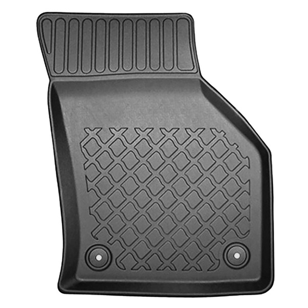 Set kofferbakmat en automatten TPE op maat gemaakt voor: Skoda Octavia III 5E Crossover (05.2013-05.2020) - bovenste bagageruimte; multifunctionele vloer in de hoogste stand