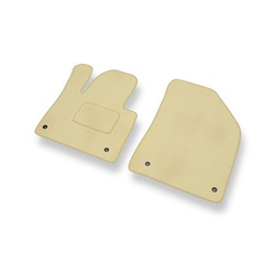 Velours automatten voor Citroen C5 III Sedan, Tourer (2008-2017) - beige