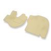 Velours automatten voor Hyundai H100 (1992-2006) - beige