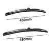 Auto ruitenwissers op de voorruit voor Mini Clubvan Bestelwagen (02.2013-06.2014) - hybride bladen