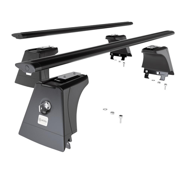 Basisrek voor het autodak voor Chevrolet Orlando MPV (2011-2018) - zwart Imperiaal - bevestigingspunten - Aluminium