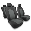 Een set universele autohoezen voor Volkswagen Caddy II, III, IV, V (1995-....) - UNE-2