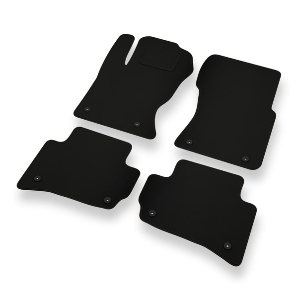 Vilten automatten voor Jaguar F-Pace SUV (2016-....) - zwart