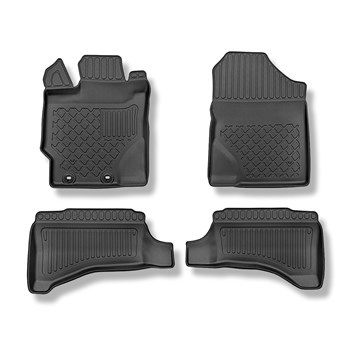 TPE automatten voor Toyota Yaris III Hatchback (09.2011-08.2020) - met hybride a