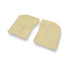 Velours automatten voor Toyota Hilux VI Pick-Up (1997-2005) - beige