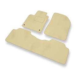 Velours automatten voor Citroen C5 I Stationwagen, Liftback (2001-2004) - beige