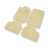 Velours automatten voor Opel Vectra B Caravan, Hatchback, Sedan (1995-2002) - beige