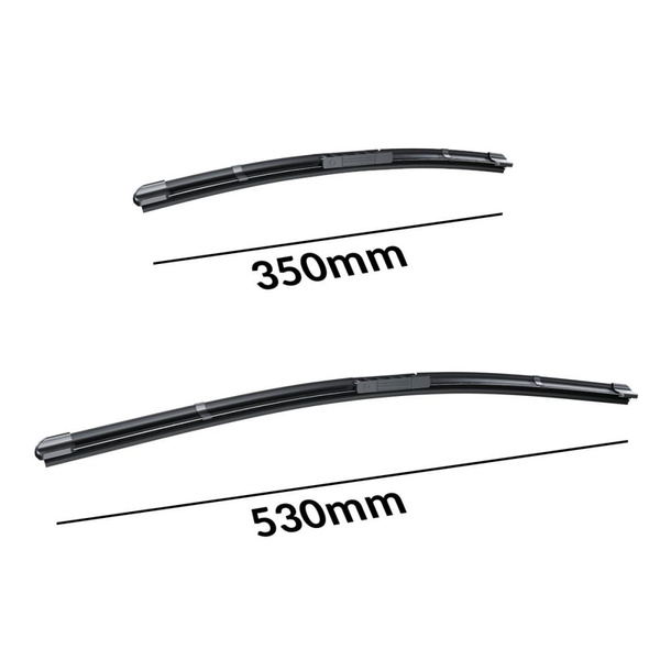 Auto ruitenwissers op de voorruit voor Nissan Pixo Hatchback (03.2009-2013) - vlak bladen