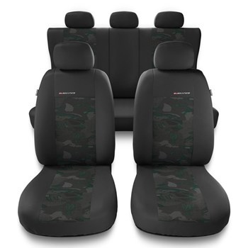 Een set universele autohoezen voor Ford Fiesta MK3, MK4 (1989-1999) - UNE-GR